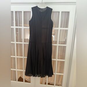 COS | Dresses | Cos Black Sheer Maxi Dress | Poshmark